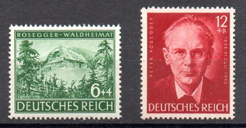 Alemania Imperio N&ordm; Yvert 773/774 <br />
N&ordm; Michel 855/56 (**)